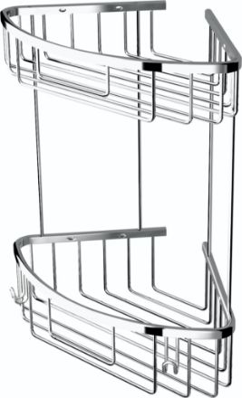 İkili Köşe Şampuanlık Siyah