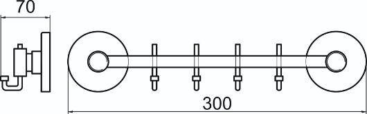 Alina Proje - Dörtlü Askı