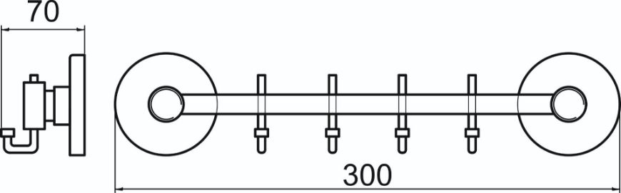 Alina Proje - Dörtlü Askı